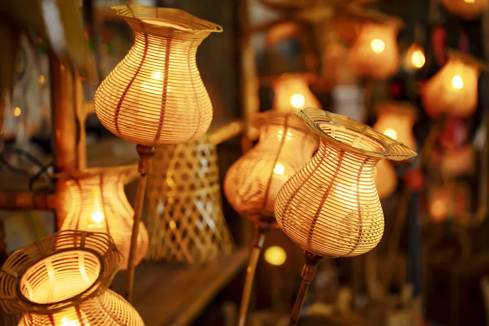 Nghệ nhân mây tre đan Phú Vinh