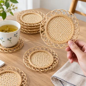 LÓT CỐC MÂY TRE ĐAN THỦ CÔNG