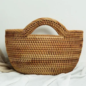 GIỎ XÁCH MÂY TRE ĐAN THỦ CÔNG