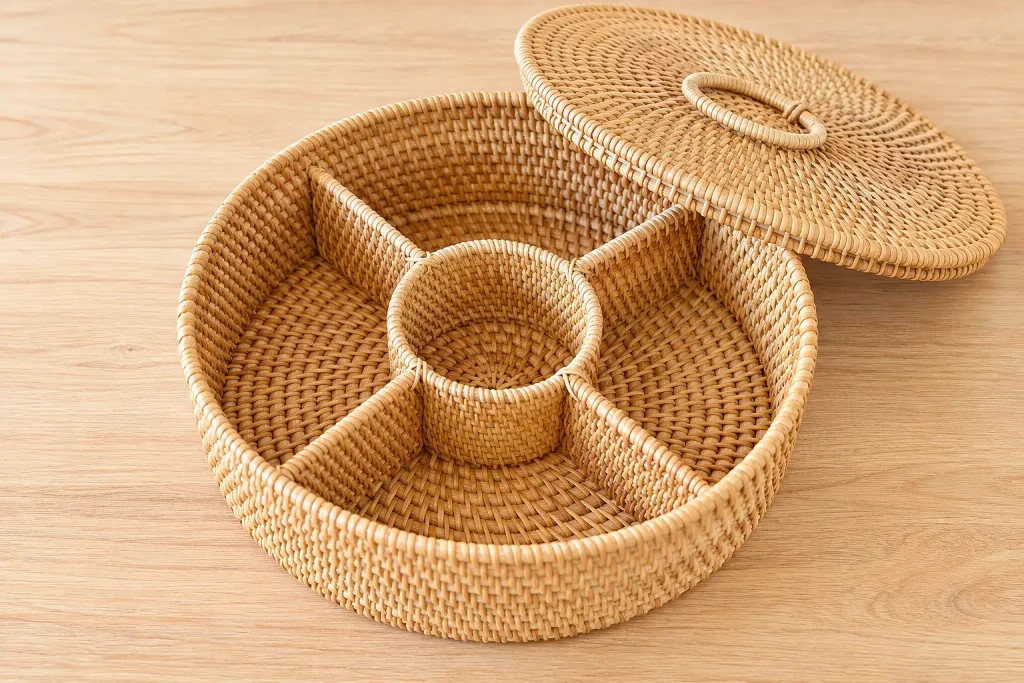 Hộp mây tre đan phú vinh