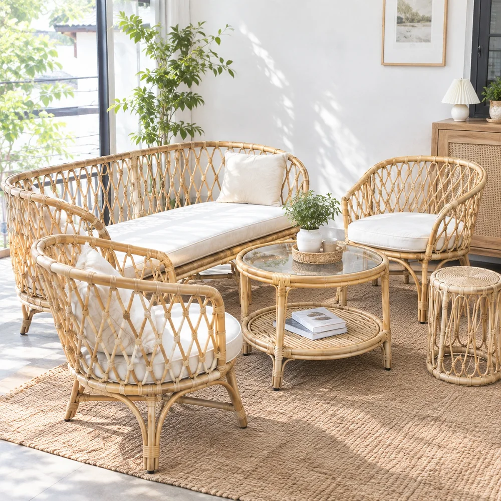 Các sản phẩm mây tre đan Phú Vinh