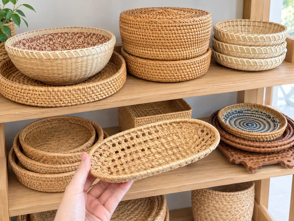 Sản phẩm Deco mây tre đan Phú Vinh